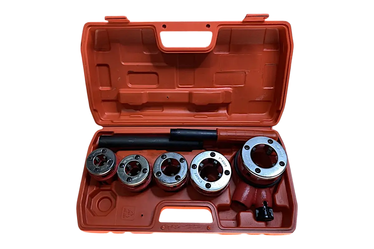 Набор клупп трубный ( 3/8", 1/2", 3/4",  1", 1,1/4"- 5 шт)
