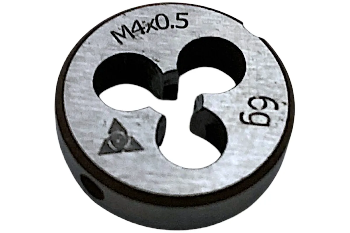 Плашка круглая М  4,0 х 0,5