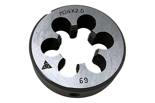 Плашка круглая М 24,0 х 2,0 9ХС, ХВСГ 8Н
