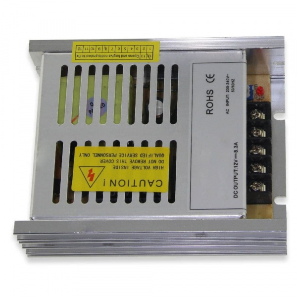Блок питания APS-100M-12 100Вт 12В 8,3А 89x34x112