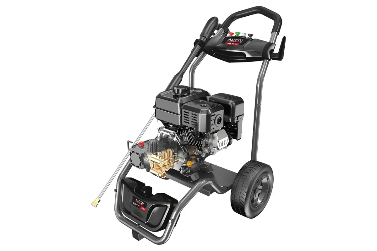 Мойка высокого давления ALTECO HPW 210-10 бензиновый 210 бар.8л.с. 600л/ч бак 3,6л, самовсасывание 