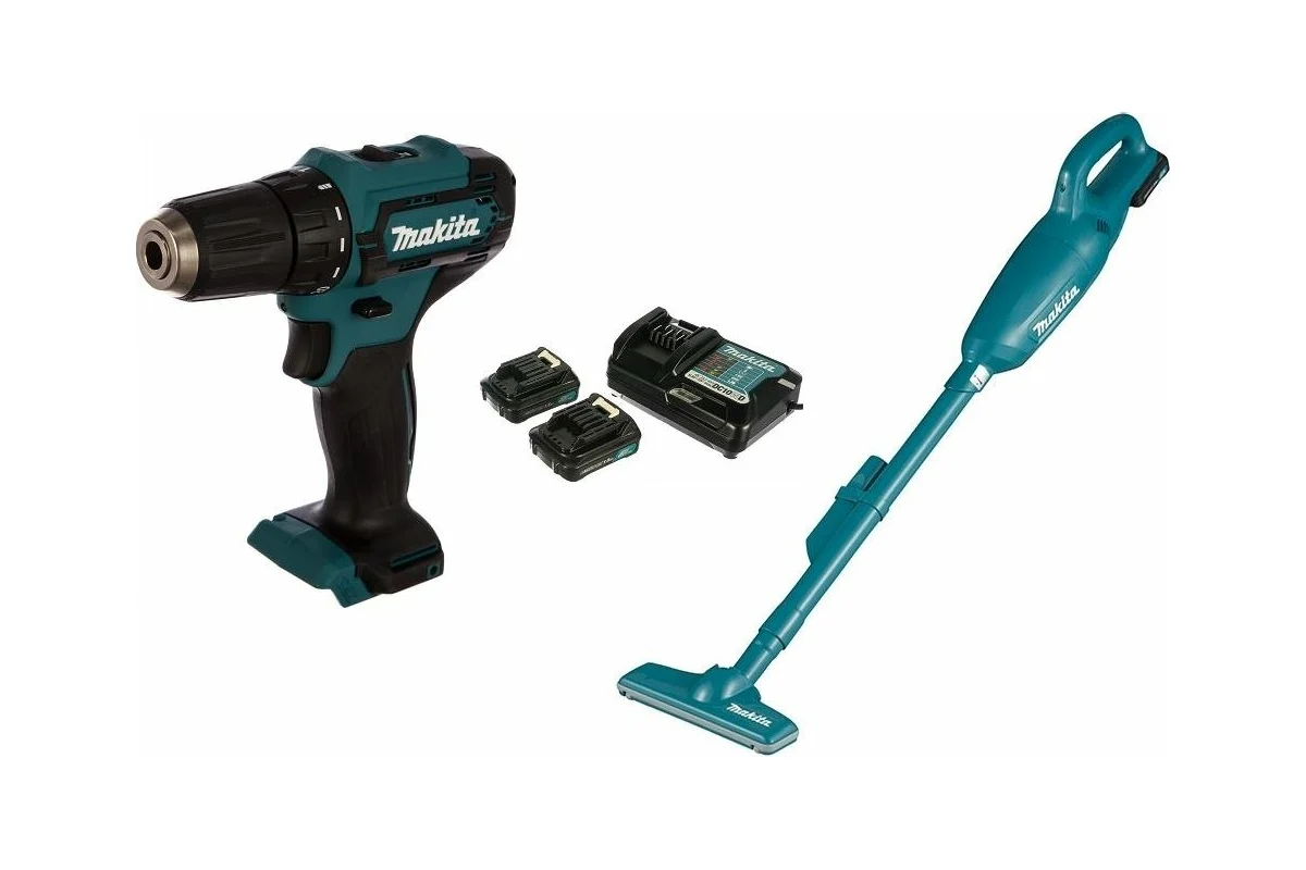 Набор инструмента дрель+пылесос (DF333D) Makita CLX226X1