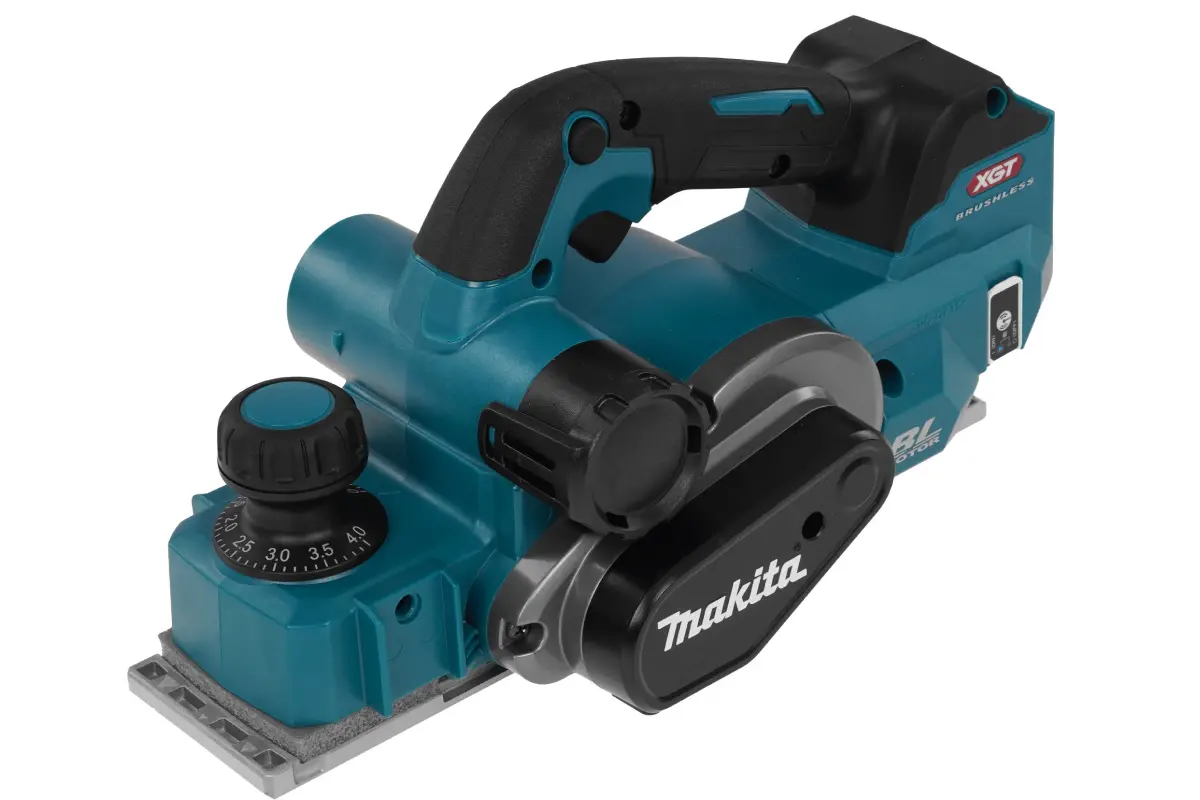 Рубанок Makita XGT BL 40B, XPT, AWS макс.глубина 4мм ширина 82мм KP001GZ, 