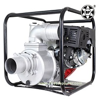 Мотопомпа бензиновая d-100мм BP40A (75,0м3/ч, H=7,0м,напор 25,0м, бак 3,6л, двигат.BPH210, вес38,0кг