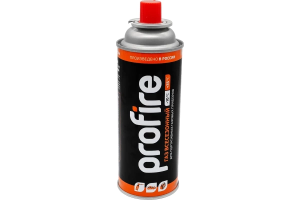 Баллон туристический газ 220гр. (одноразовый) PROFIRE