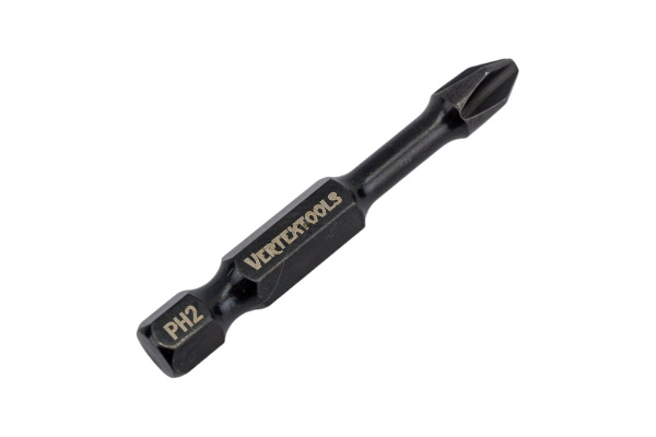 Бита Ph2- 50мм  ударная  VERTEXTOOLS  IP-PH2-50 