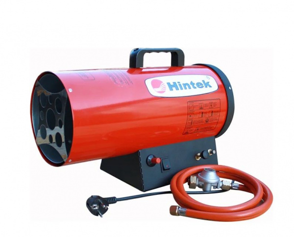 Обогреватель газовый 15 кВт 270м3/ч 1,45кг/ч 1,5бар/0,15Мпа 5,4 кг GAS HINTEK
