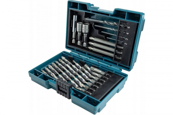 Набор бит  38 шт и насадок Makita B-54106
